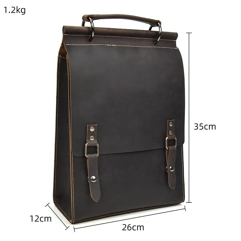 Leather Backpack Handbag | OLDEN