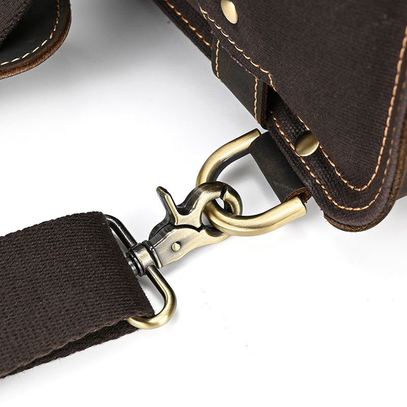 Leather backpack for women | RONDA